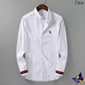 hombre dior chemises coton slim fit chemise camisas manga larga dior hombre france di1803